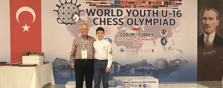 Момчил Петков с най-добро представяне от българите на Световната младежка шахматна олимпиада