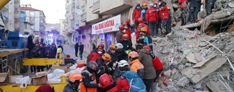 Ново силно земетресение в Източна Турция