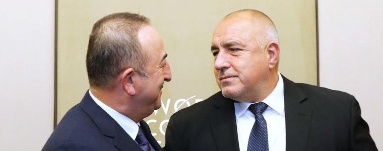 Премиерът Бойко Борисов се срещна с външния министър на Турция Мевлют Чавушоглу в Давос