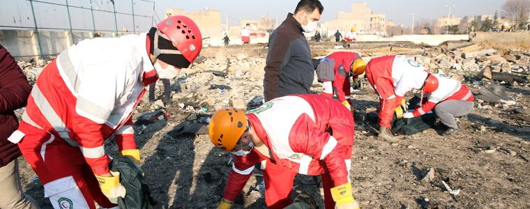 Техеран обяви първите резултати от разследването на самолетната катастрофа