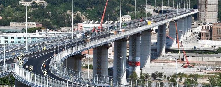 За по-малко от 2 години Италия построи нов мост на мястото на рухналия "Моранди"