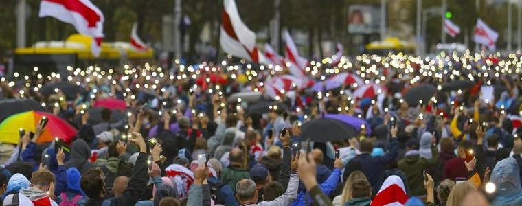 Над 100 000 души излязоха на протест в Беларус