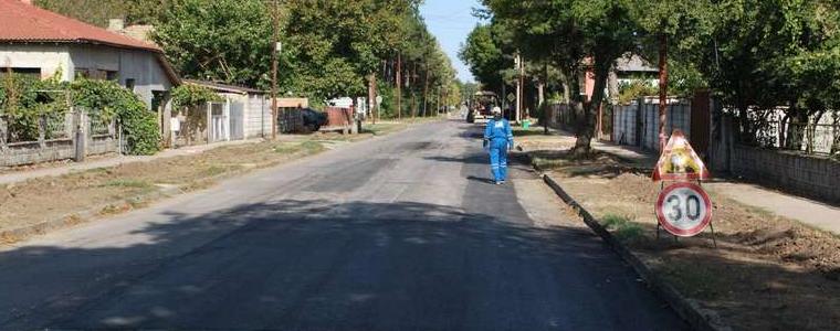 Започна частична рехабилитация на улици в град Генерал Тошево