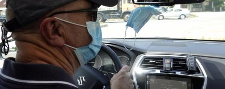 В Гърция маската е задължителна при пътуване в кола