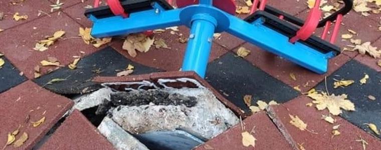 Вандали потрошиха за четвърти път детска площадка в Каварна