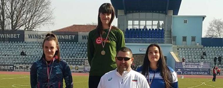 9 медала за СКЛА „Добрич“ на националния шампионат по хвърляния