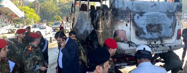 Бомбена атака в Дамаск, 13 военни са убити