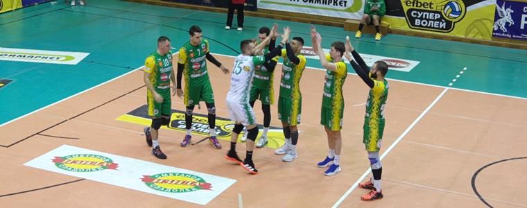 ВОЛЕЙБОЛ: Добруджа 07 даде гейм на Локомотив (Пд), но взе своето (ВИДЕО)