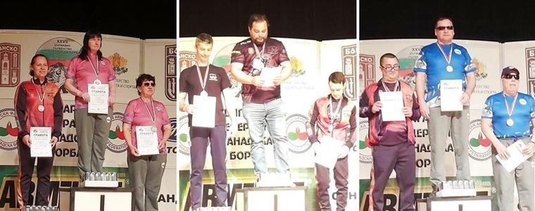 Два златни медала за „Хищник” в първия ден на Държавното по канадска борба