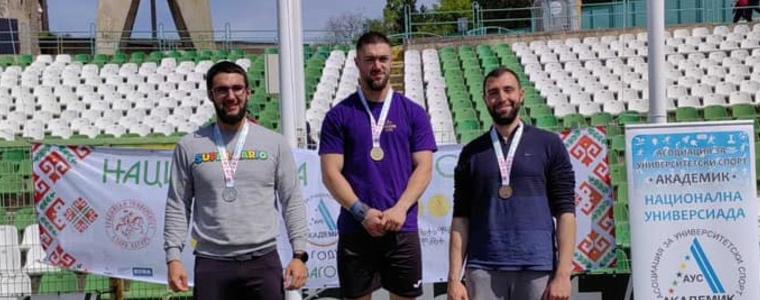 Живко Господинов с титла на гюле на Националната универсиада