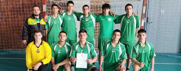 ПГАС – Добрич е областен шампион по хандбал за юноши 8-10 клас