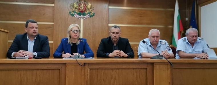 В Община Добричка проведоха среща с ръководството на ОД на МВР – Добрич 