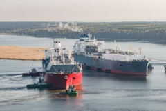 Украйна внесе първия си американски втечнен природен газ през Литва