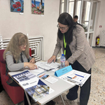 ОИЦ–Добрич представи възможности за обучение и заетост на трудовата борса, която се проведе днес в Добрич