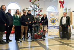 Лайънс клуб Добрич награди ПГАС – Добрич с велоергометър