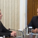 Сачева дойде сама на консултациите с Радев, той я контрира: Мъжете от ГЕРБ се крият зад жени