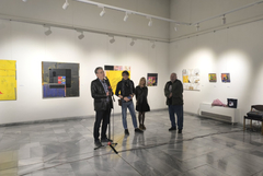 Изкуство и интерактивни послания в изложбата „Кръговрата на квадрата“ в добричката галерия (СНИМКИ)
