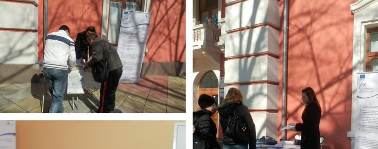 Над 650 анкети събра ОИЦ-Добрич в първия етап на „Да създадем заедно България 2020”