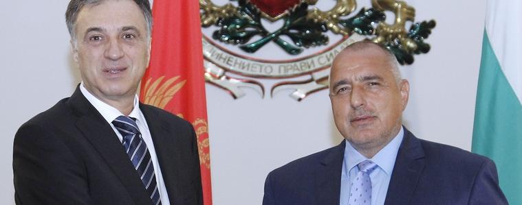 Премиерът Бойко Борисов: Черна гора може да разчита на подкрепата на България по пътя й към НАТО и ЕС