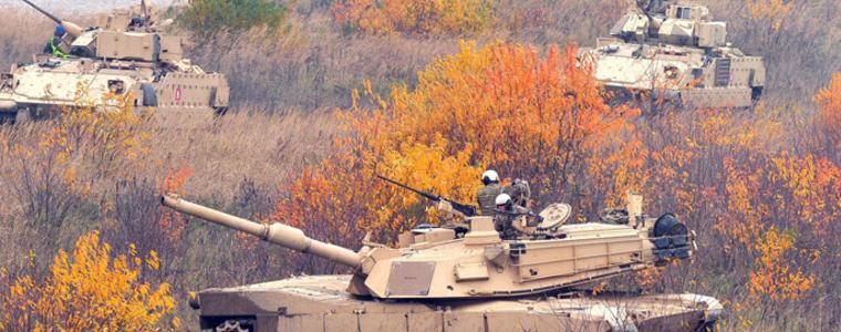 Бойна техника на американската армия пристига тази седмица у нас