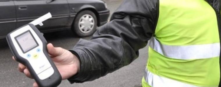  Пиян шофьор задържан в центъра на Добрич