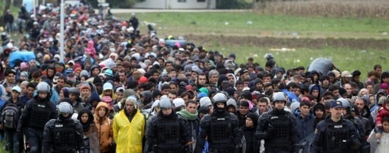 4000 души пробиха границата с Австрия, потеглиха към Грац 