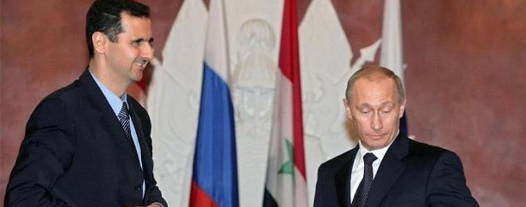 Асад се срещна с Путин в Москва