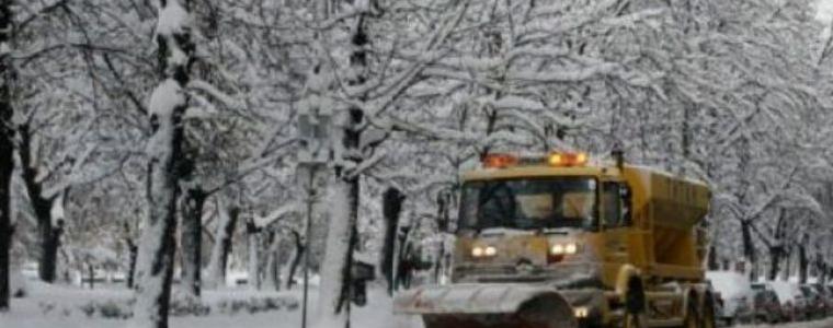 Столична община изкара снегорините