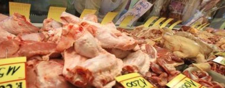 Спрени от продажба са 50 тона месо след акция на полицията и НАП