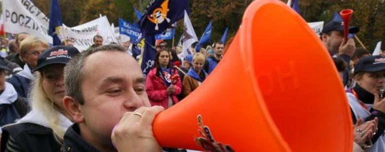 Протести в Полша за защита на свободата