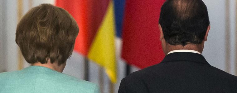 Оланд и Меркел ще обсъдят бежанския наплив на среща в Страсбург в неделя