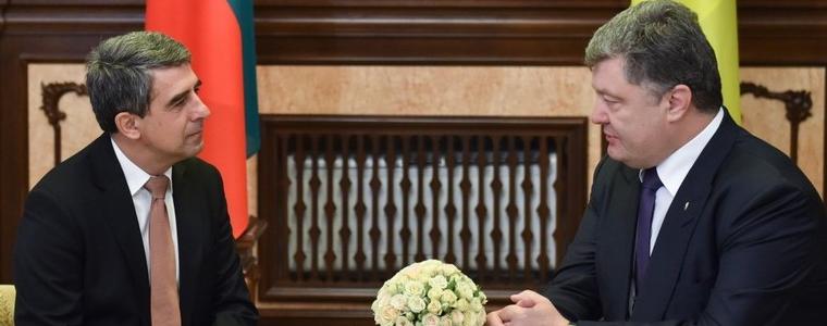 България ще отстоява зачитането на суверенитета на Украйна, заяви Плевнелиев