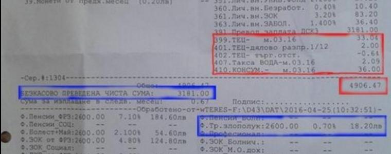 Сметките за парно и топла вода на депутатите са като през комунизма