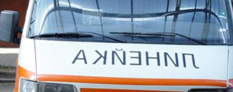 Сух клон е счупил предното стъкло на линейка в Добрич