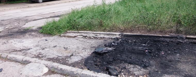 Автомобил се запали и гръмна снощи в ж.к. „Дружба”