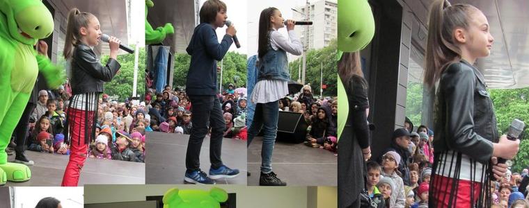 Талантите на Студио “Сарандев” пяха на една сцена с Крисия при откриването на „Хиполенд” 