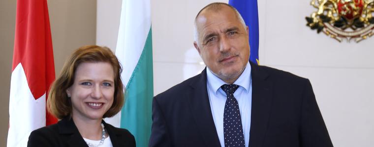 Борисов и Марквалдер обсъдиха търговско-икономическото сътрудничество и привличането на нови инвестиции