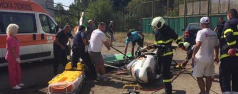 Двама души загинаха, след като делтапланер падна в Казанлък