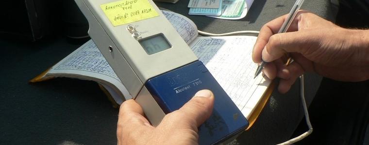 Хванаха шофьор с 1,80 промила алкохол в кръвта