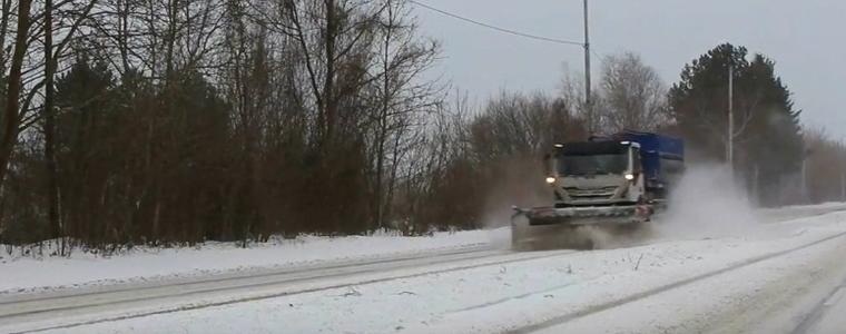 Снегопочистващата техника влиза и в Лозята