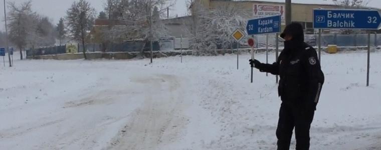 Затворен е пътят Добрич - Балчик - Варна