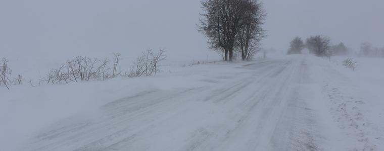 Зимната обстановка към 16 часа в област Добрич