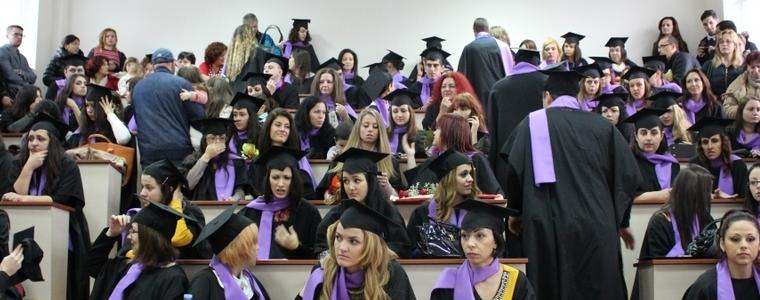 С 5,7% повече студенти се обучават в Добрич тази година
