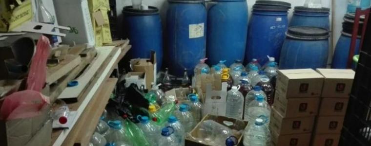 За 2 дни по морето: Пипнаха 1,5 тона алкохол менте  