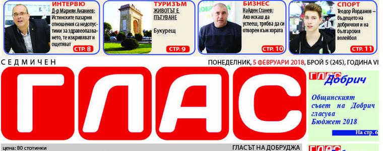 Вестник ГЛАС: Връщаме се 58 години назад – към указа, с който Тервел и Тошево стават градове