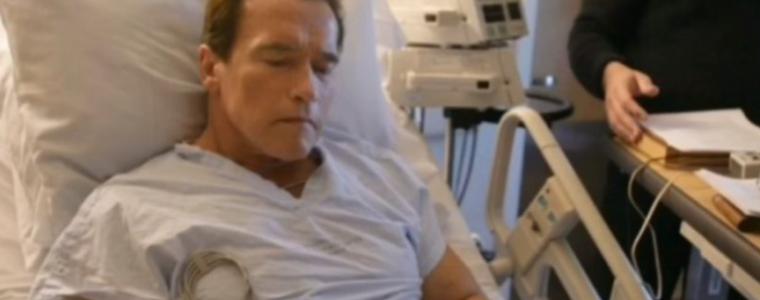 Арнолд Шварценегер се събуди от сърдечна операция и каза: "I