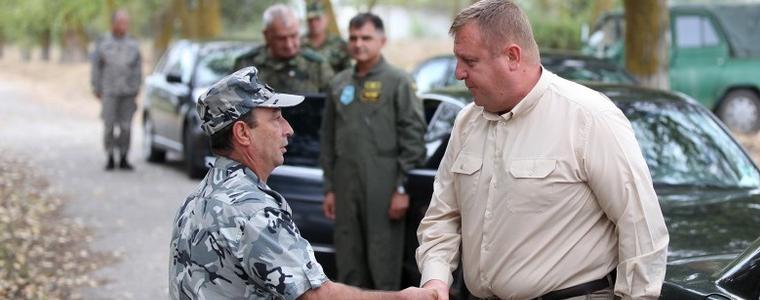 Министър  Каракачанов в Шабла: И при финансов недоимък хората от ВВС дават всичко, за да защитават суверенитета на България