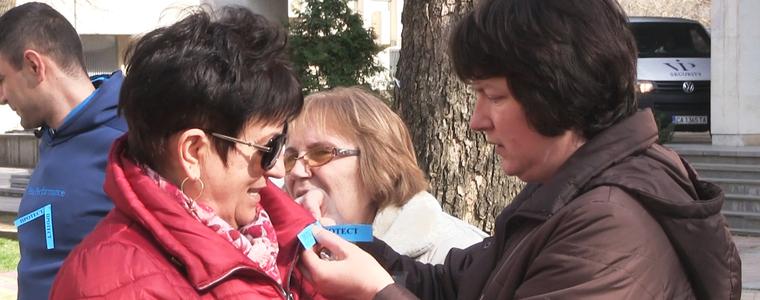 Лекари и сестри заедно на протеста в Добрич (ВИДЕО)