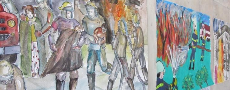 Общински етап на Международен конкурс за детска рисунка „С очите си видях бедата“