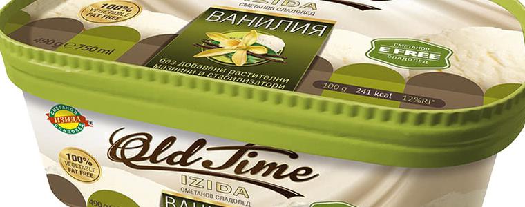 Серията сладоледи  „Old time” на  „Изида” e  с номинация за „Продукт на годината”